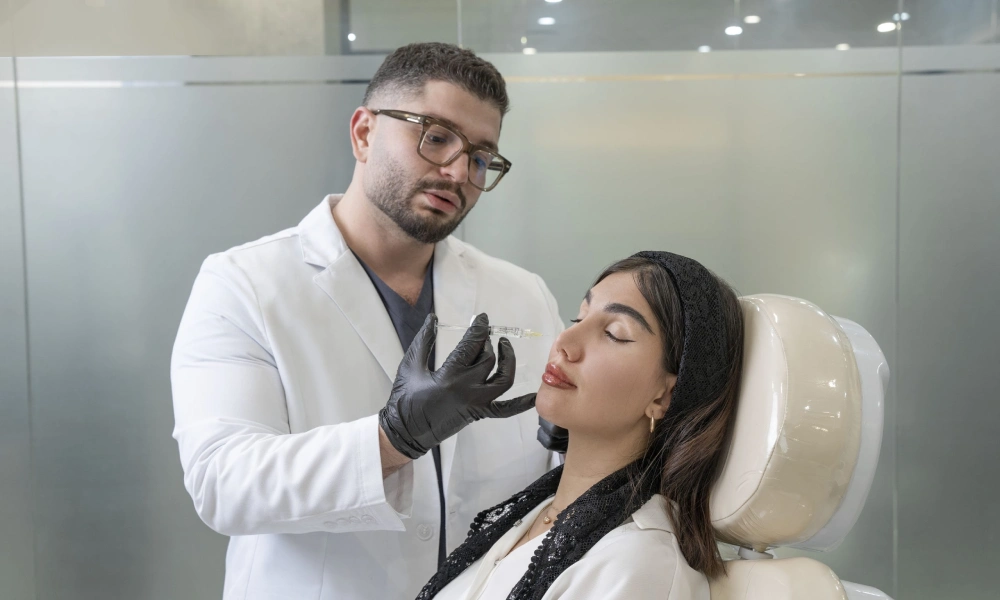 تزریق مزوتراپی صورت برای زیباجو توسط دکتر خیرالهی