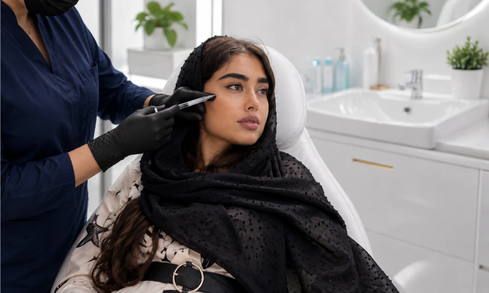 از بین بردن تیرگی و گودی زیر چشم با تزریق فیلر زیر چشم