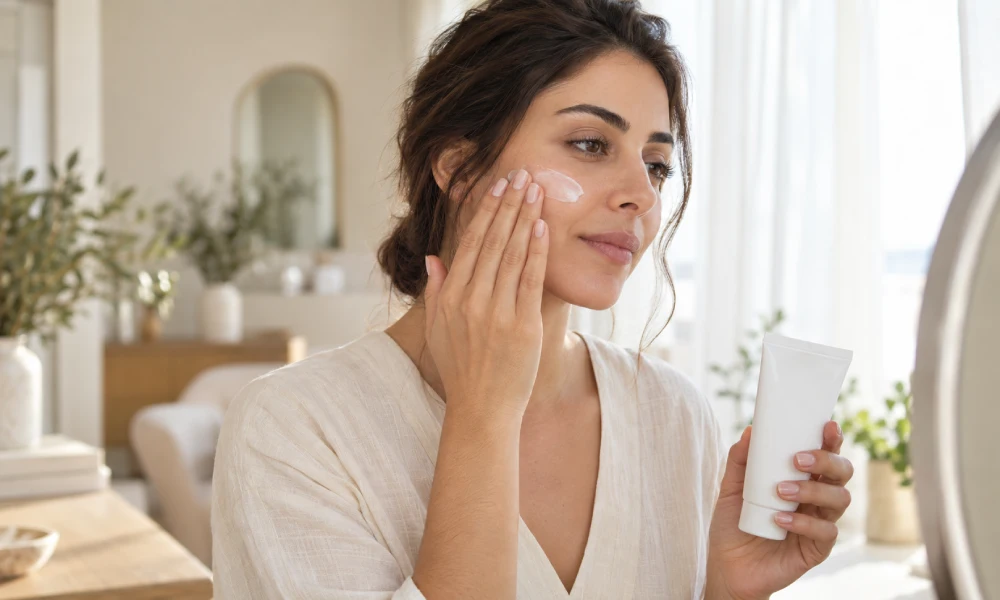 استفاده از کرم ضد آفتاب برای محافظت از کلاژن‌های پوست
