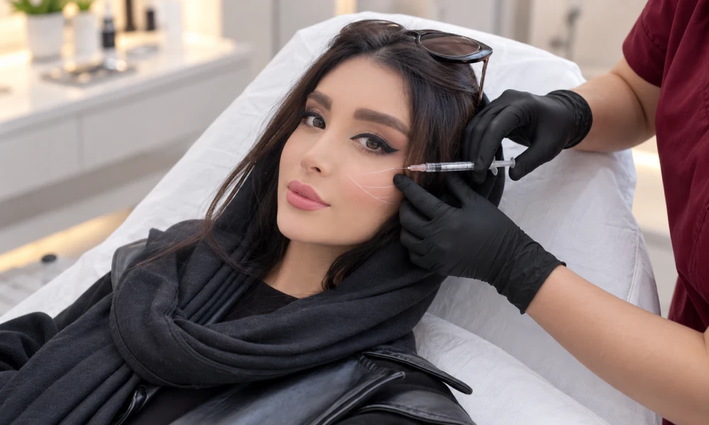 فیلر سیب گونه برای صورت کشیده و لاغر