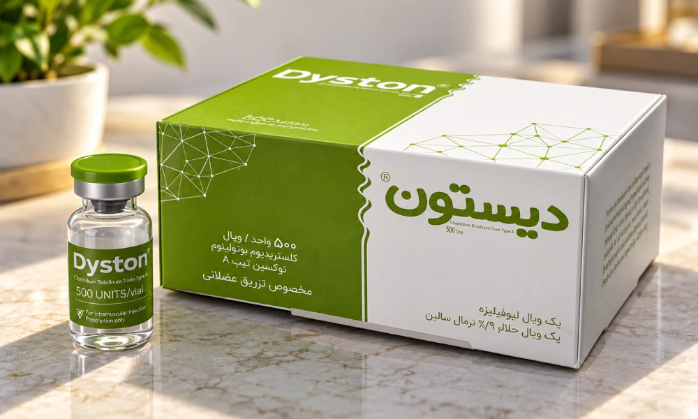 جعبه بوتاکس دیستون