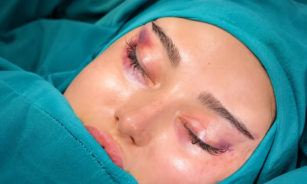 نتیجه لیفت شقیقه به روش آندوسکوپیک